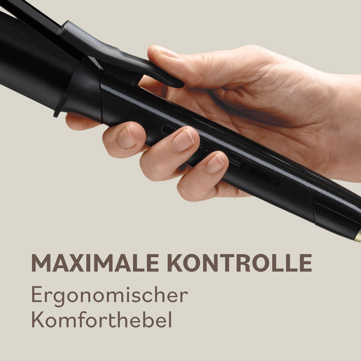 Lockenstab mit Klammer - &Oslash; 38mm